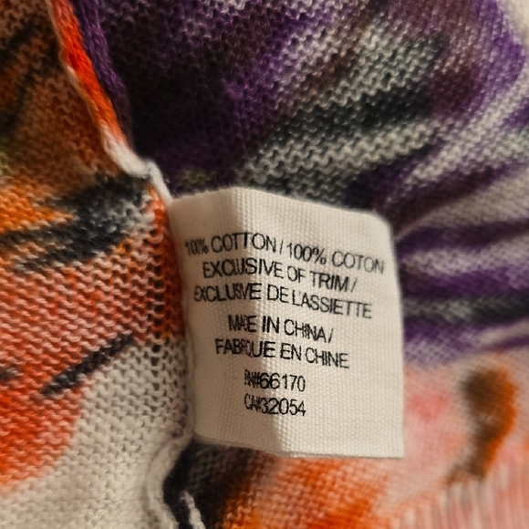 Anthropologie Vibrant Floral Open-Front Cardigan - Picture 6 of 13